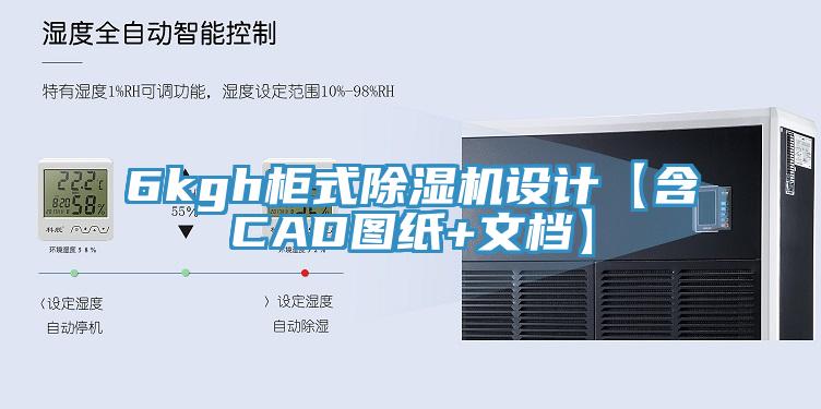 6kgh柜式除濕機設計【含CAD圖紙+文檔】