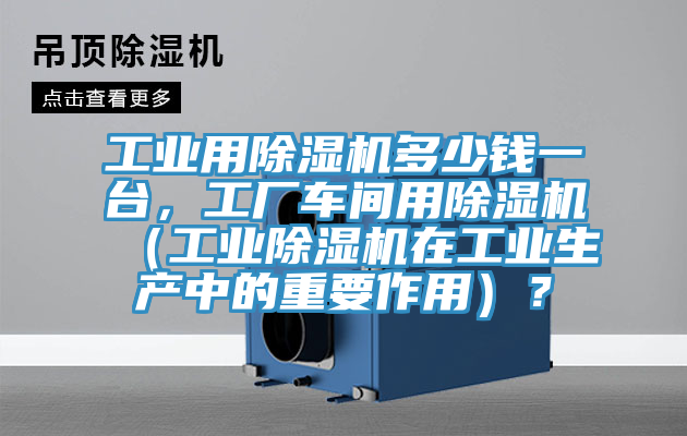 工業用除濕機多少錢一臺，工廠車間用除濕機（工業除濕機在工業生產中的重要作用）？