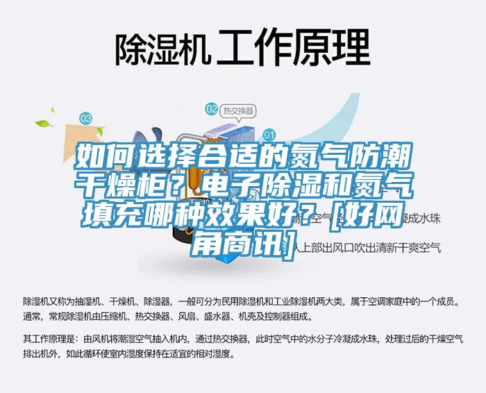 如何選擇合適的氮氣防潮干燥柜？電子除濕和氮氣填充哪種效果好？[好網(wǎng)角商訊]