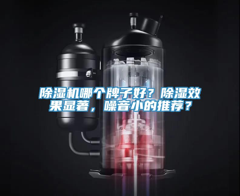 除濕機哪個牌子好？除濕效果顯著，噪音小的推薦？